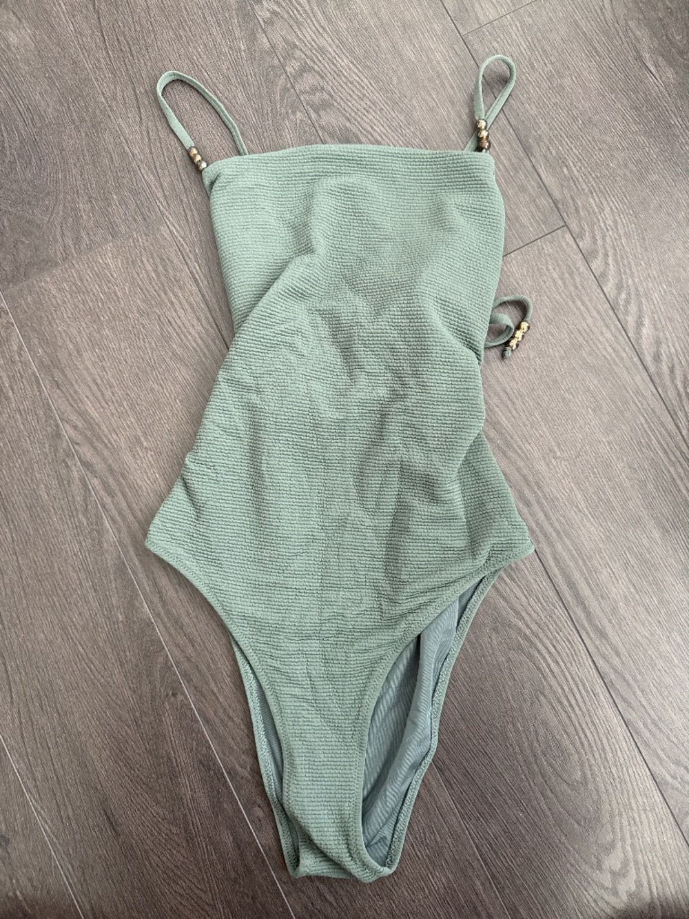 Aerie Green one piece swimsuit size Small